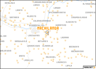 map of Machilanda