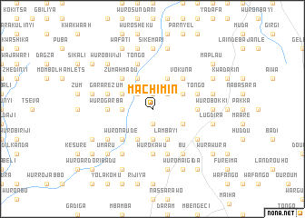 map of Machimin