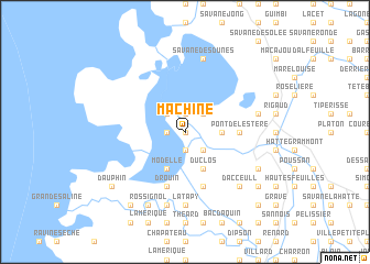 map of Machine