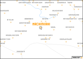 map of Machinkahi