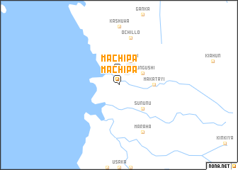 map of Machipa