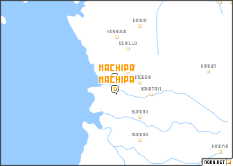 map of Machipa