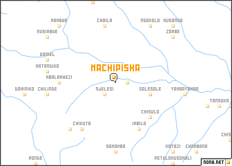 map of Machipisha