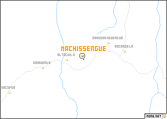 map of Machissengue