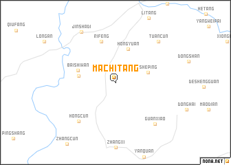 map of Machitang