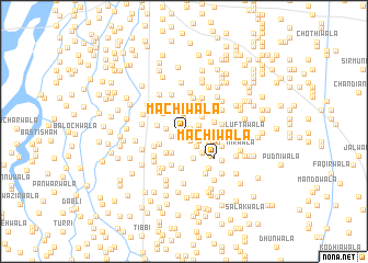 map of Machiwāla