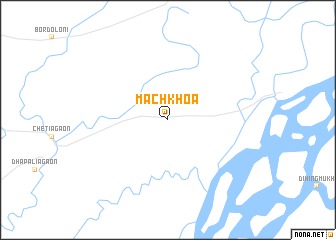 map of Machkhoā