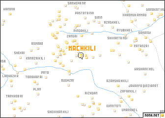 map of Mach Kili