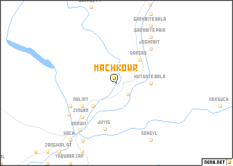 map of Māch Kowr