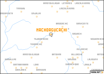 map of Machoagucachi