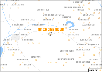 map of Macho de Agua