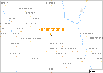 map of Machogeachi