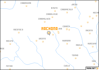 map of Machona