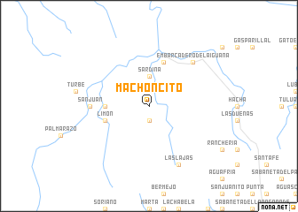 map of Machoncito