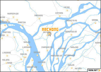 map of Machong