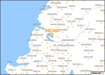 map of Mach\