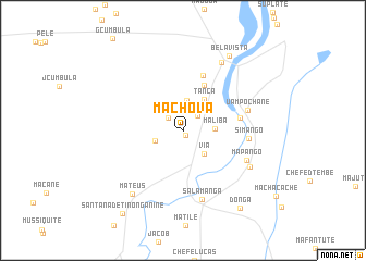 map of Machova