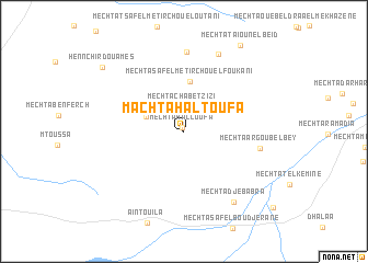 map of Machta Haltoufa