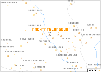 map of Machtat el Argoub