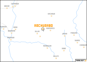 map of Machuambo