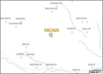 map of Machua