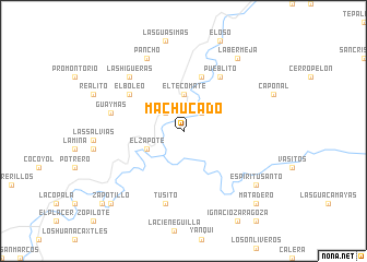 map of Machucado