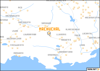 map of Machuchal