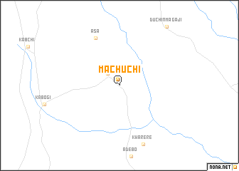 map of Machuchi