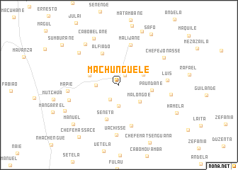 map of Machunguele
