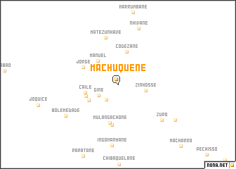 map of Machuquene