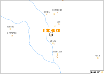 map of Machuza