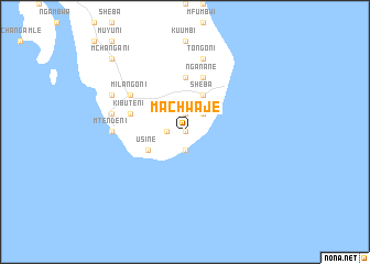 map of Machwaje