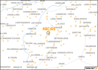 map of Macias