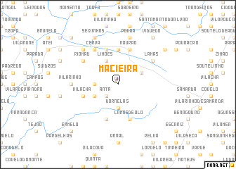 map of Macieira