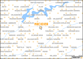 map of Macieira