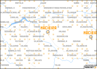 map of Macieira