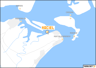 map of Maciel