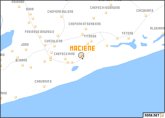 map of Maciene