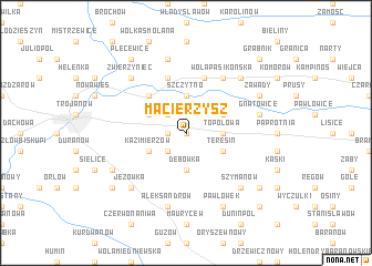 map of Macierzysz