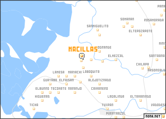 map of Macillas
