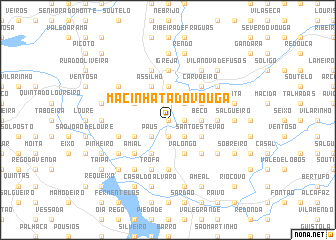 map of Macinhata do Vouga