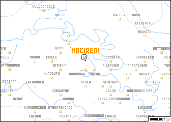 map of Macireni