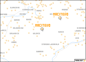 map of Mačitevo