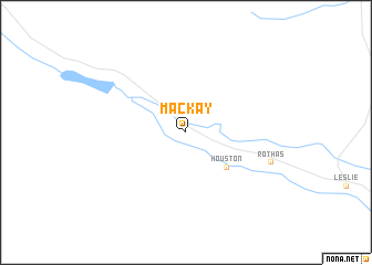 map of Mackay