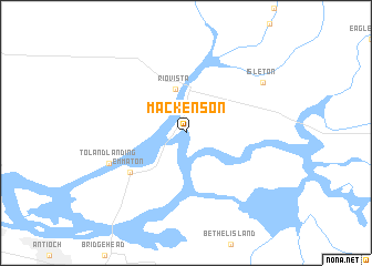 map of Mackenson