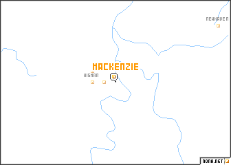 map of Mackenzie