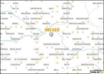 map of Macken