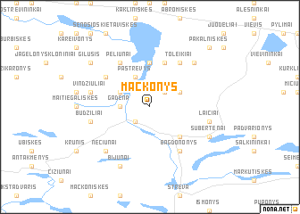 map of Mackonys