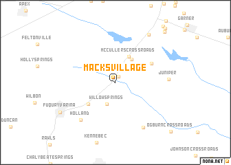 map of Macks Village
