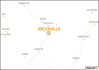 map of Macksville
